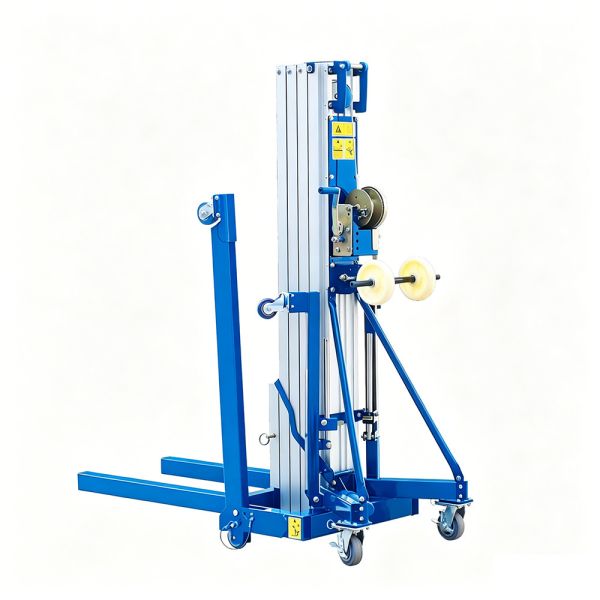 Portable Material Mast Vertical Tower Aerial Lift Device Aerospace Grade Aluminum