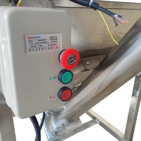 Stainless Steel Vertical Spiral Conveyor with 1100W Motor and 66.93