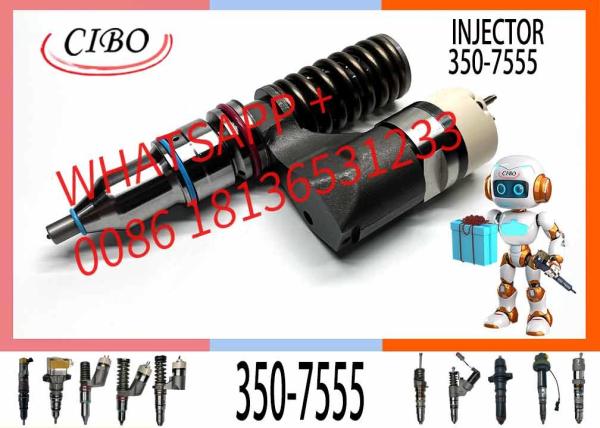 El excavador Accessories Diesel Motor del inyector de combustible del motor diesel parte 3507555 350-7555 para  16H 345B 345B de
