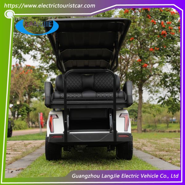 4 Wheel Golf Cart 8 Passenger Golf Cart 48V Electric Motor Golf Cart For Hotel