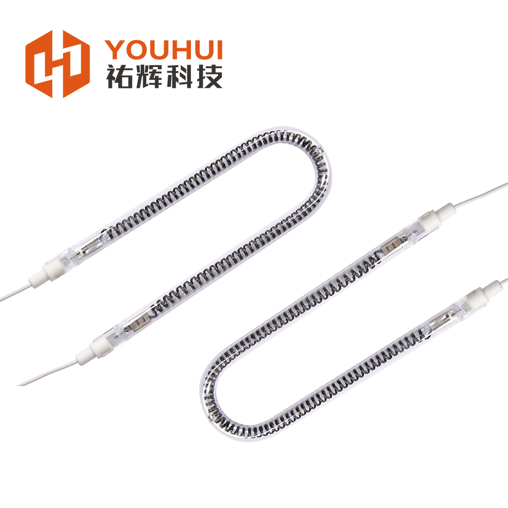 Customizable Carbon Fiber Infrared Heating Lamp with 1100-2600°C Filament Temperature and 5000 Hours Service Life