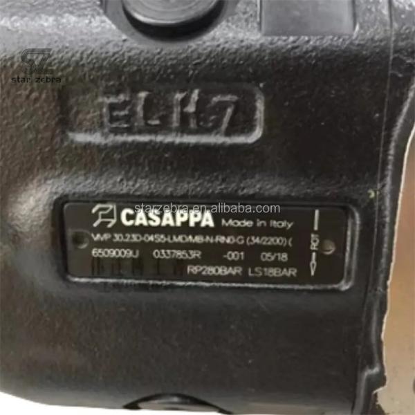 Top-Notch Plunger Pump for Construction Works CASAPPA Mini Excavator Sany 16 XE15 17 Hydraulic Pump Assembly Main Pump