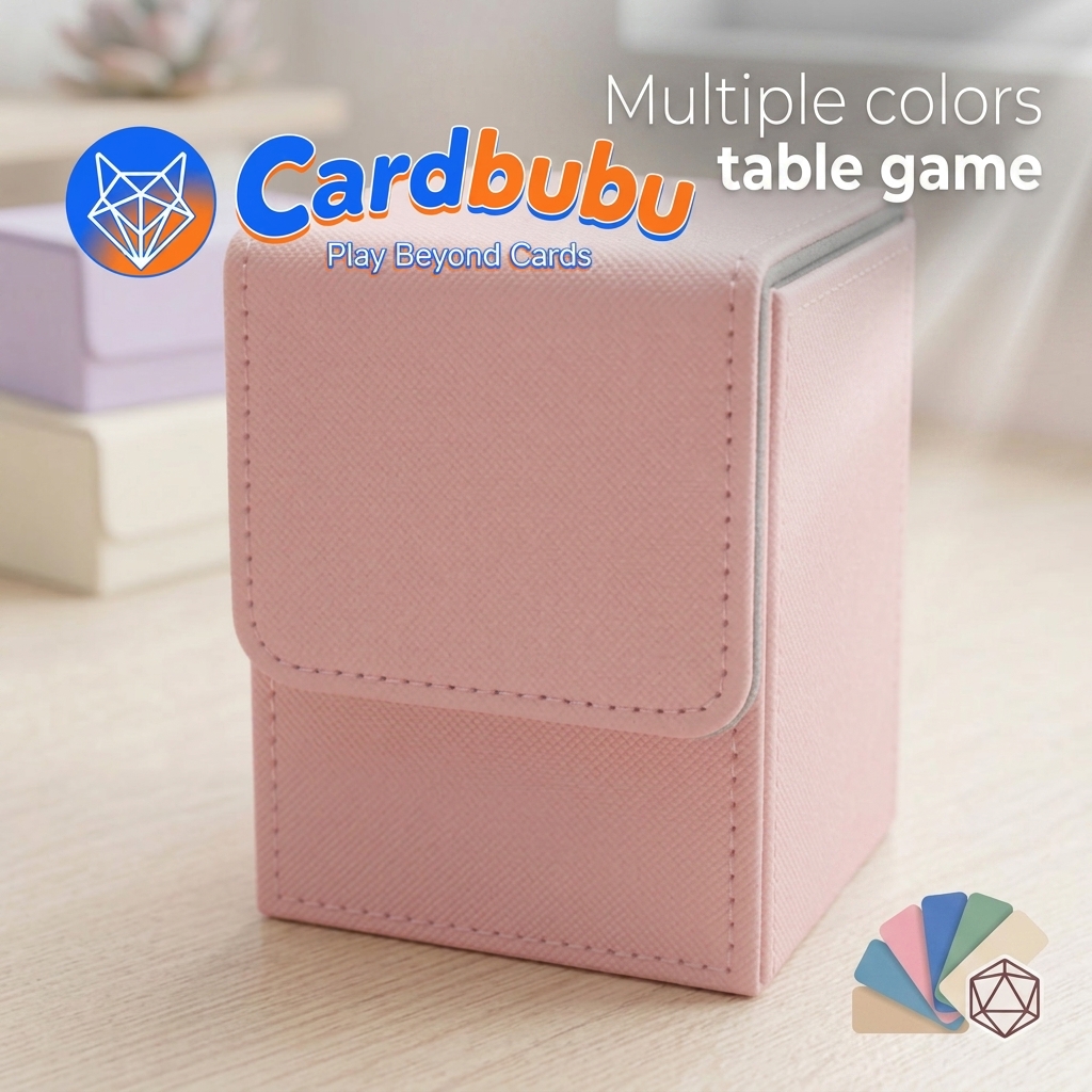 YuGiOh Leather Card Deck Holder 100 Cards PokéMon Bulk Card Storage