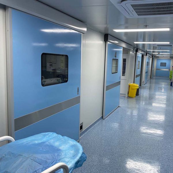 Stainless Steel Medical Radiation Protection Door Airtight Push Pull For X Ray Room