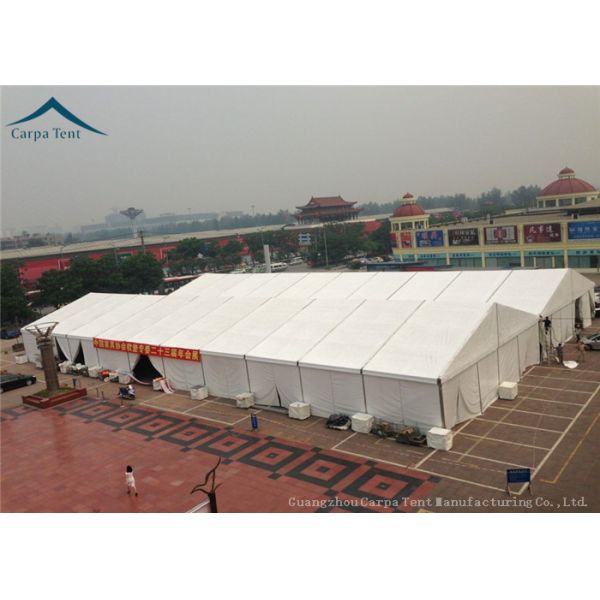Waterproof PVC Coated Exhibition Tents 800 Seater For Outdoor Events