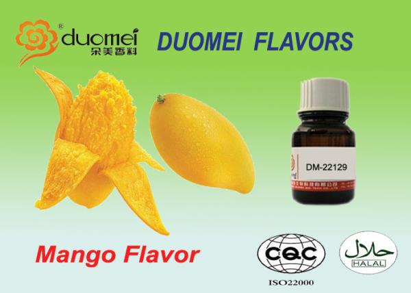 Strong Pulp Taste Mango Soft Drink Flavours For Drink Production