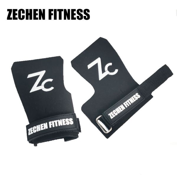 High grade quality crossfit microfiber leather gymnastics palm protect workout grips