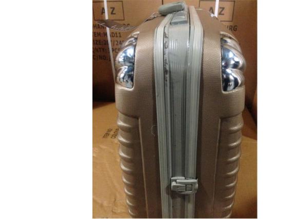 3 Piece Lightweight Hard Shell Suitcase Luggage Set Iron Frame 4 Colors Available