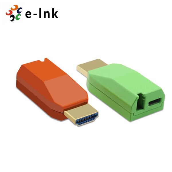 Mini 4K/60Hz HDMI2.0 over Single-Core Multimode Fiber Extender