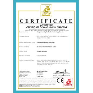 Jiangsu Luoming Purification Technology Co., Ltd. Сертификации