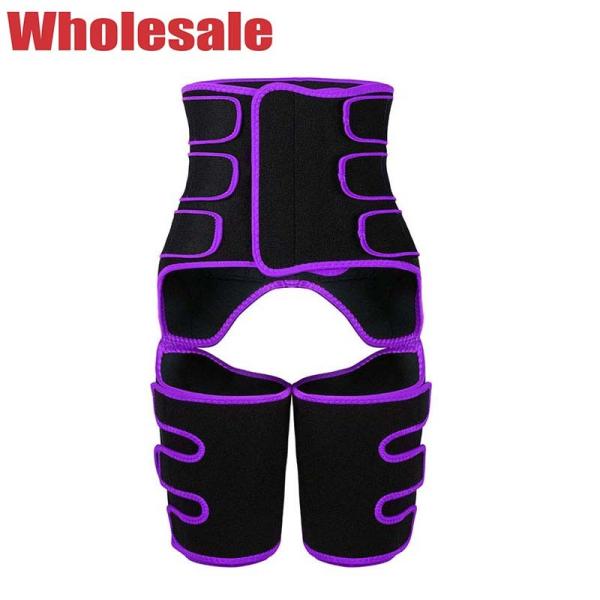 Elastic Band Waist Thigh Trimmer Neoprene Booty Sculptor Thigh Trimmers