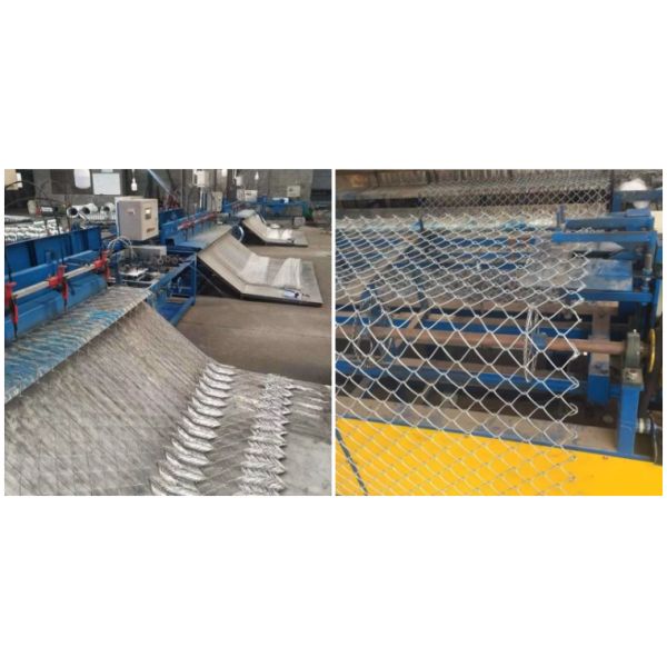 ячеистая сеть диаманта загородки звена цепи размера отверстия 60mm 80mm небольшая для теннисных кортов