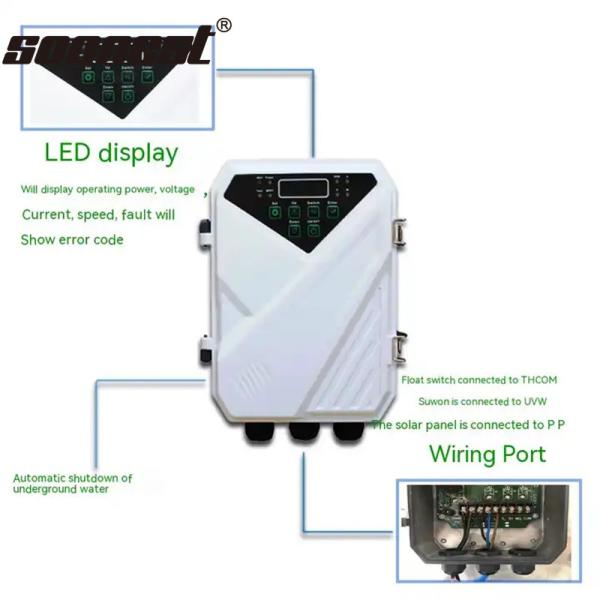 24V 48V Solar Water Pressure Pump Irrigation 3Kw Dc Solar Water Pump System Solar Power System For Well Pump