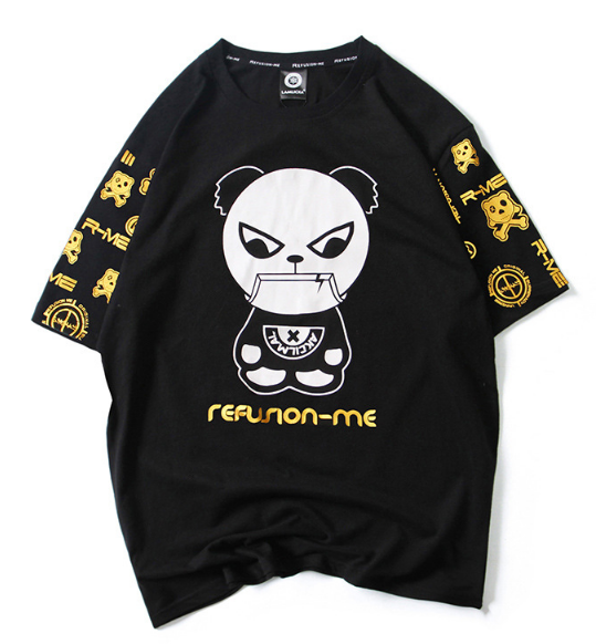 Fashion high quality custom logo OEM service 100% cotton men's t shirt