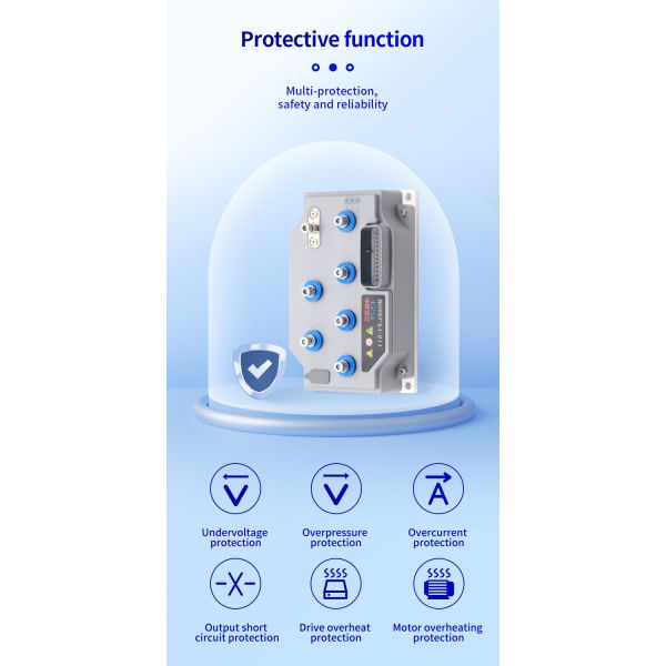 DC24~48V Electric Forklift Controller With Incremental Encoder Or Tamagawa Absolute Encoder, CANopen Ip65