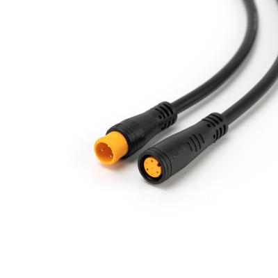 Circular Mini Waterproof Male Female Connector M8 IP65 For Ebike