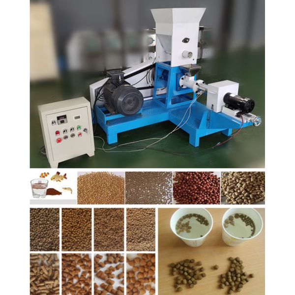 500kg/H Fish Feed Mill Plant For Floating Fish Feed Pellets