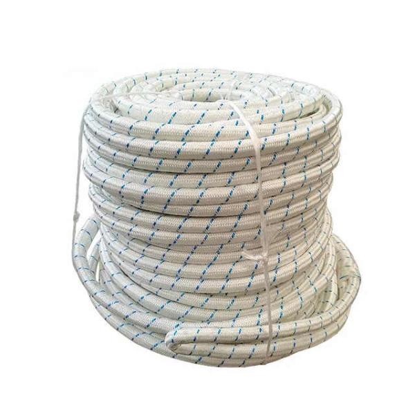 UHMWPE Double Braid Mooring Rope Marine Synthetic Fiber Rope High Strength Dock Line For Boats Ships