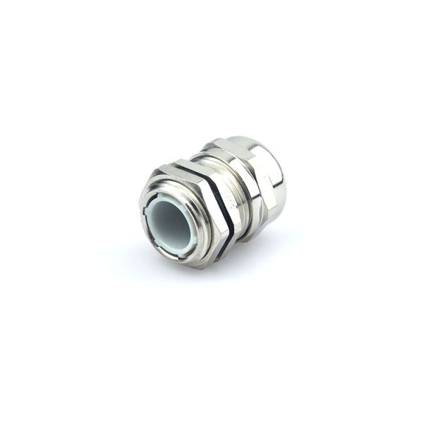 Brass 66 IP68 Led Quick Connector Nickel Plated Brass M18 Cable Joint Waterproof