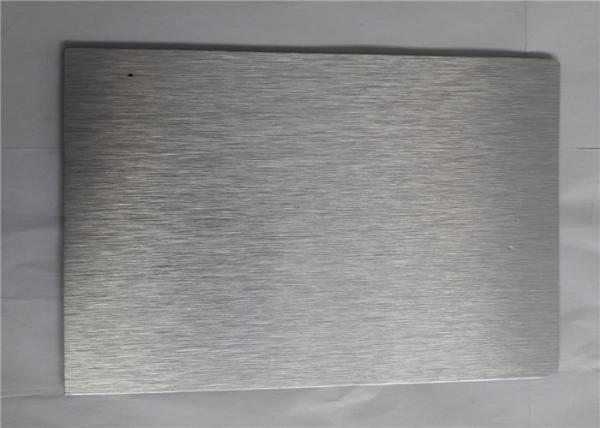 Corrosion Resistance Brushed Aluminum Sheets  Rough Surface Durable Design