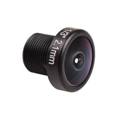 1/3 2.1mm F2.0 Megapixel M8x0.5 mount 160degree wide angle cctv lens