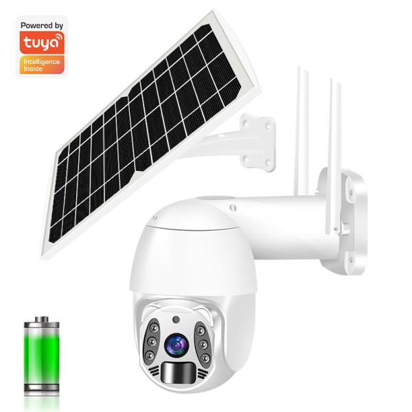 Câmera sem fio solar exterior esperta da segurança interna PTZ de Tuya 4G da câmara de vigilância