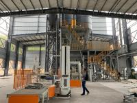 Usine adhésive de tuile automatique avec pallettiser le malaxeur de mortier sec