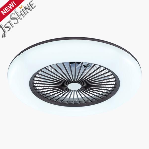 24 polegadas de plástico quarto ventilador de teto luminárias com controle remoto