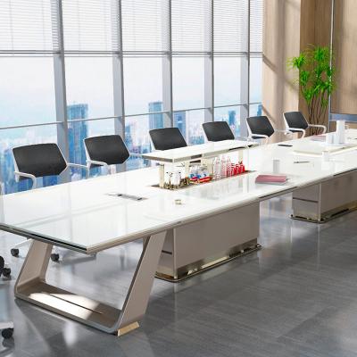 Smart and Space-Saving Multifunction Lift Freezer Conference Table for Modern Offices