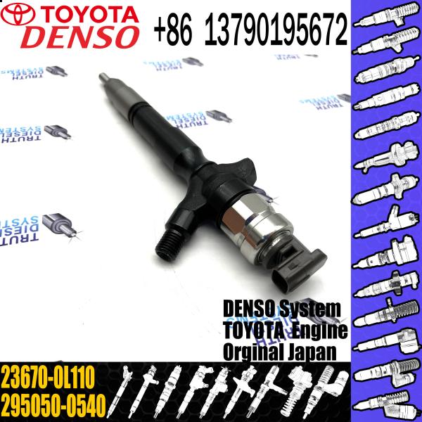 injetor de combustível comum do trilho do injetor de combustível FTV de 236700L110 TOYOTA 2.5L