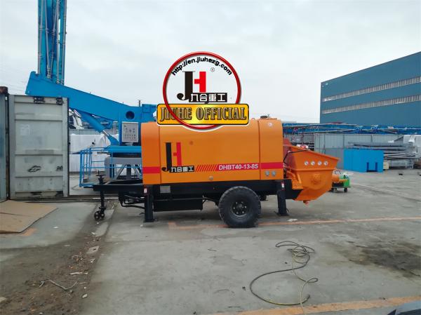 Diesel Concrete Cement Pumping Machine Spare Parts Stationary Trailer Concrete Pump Machine