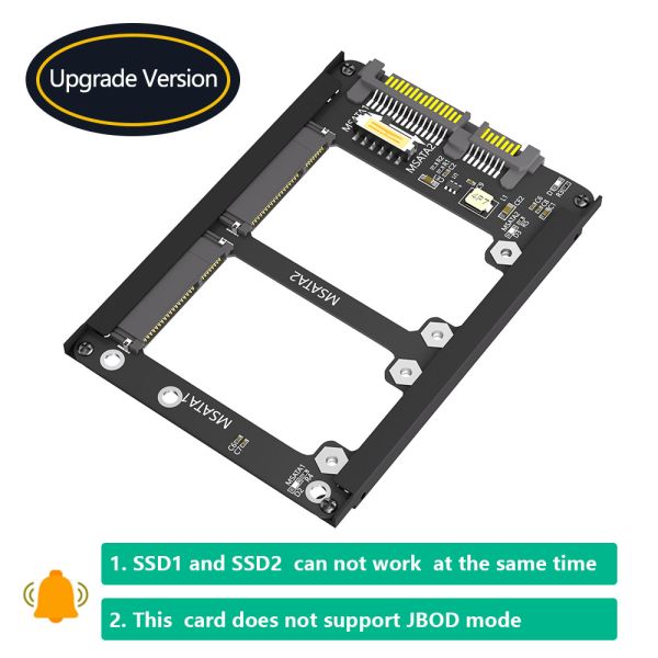 Беспроводная двойная Msata SSD на 2,5