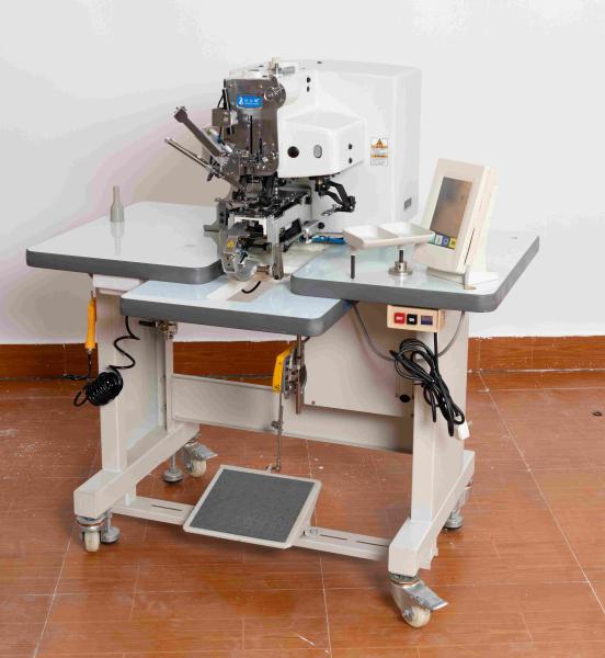 Industrial Automatic Buttonhole Sewing Machine With Electronic Thread Clipper