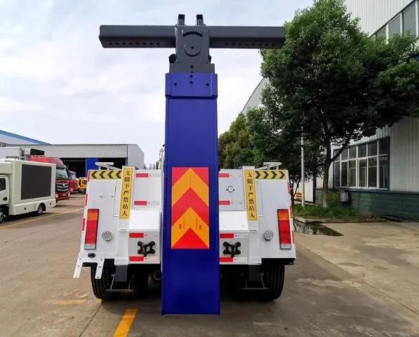 Dongfeng 20ton 25ton Heavy Duty Wrecker Trucks Road Recovery Intergrated Tow Truck