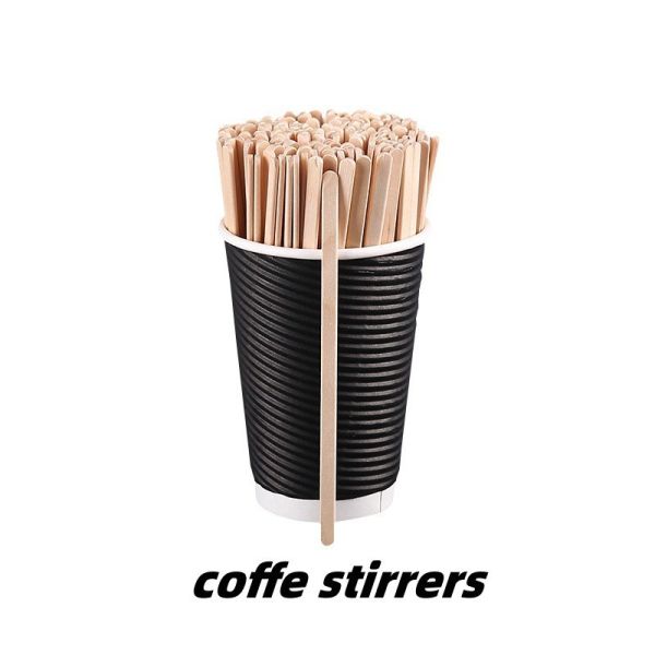 Shipping Cost and Estimated Delivery Time Wood Coffee Stirrer with Degradable Material