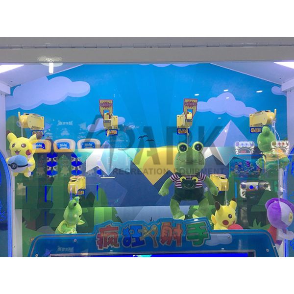 150W Crazy Shooter Candy Claw Machine / Redemption Game Machine
