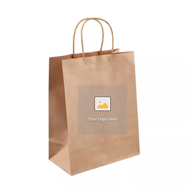 ODM Recycled Food Takeaway Bulk Brown Paper Bags for Restaurant