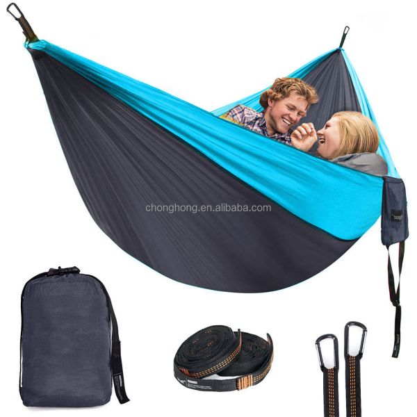 Outdoors Backpacking Survival or Travel Single & Double Parachute Hammocks/camping Hammock