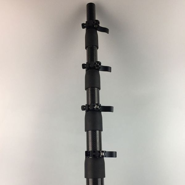 Lightweight Telescopic Pole System 100% 3K Carbon Fiber Tube
