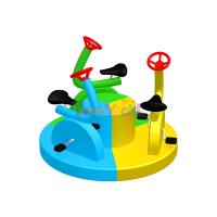Équipement de jeu doux personnalisé Équipement de jeu doux électrique intérieur Pas manuel sur un vélo