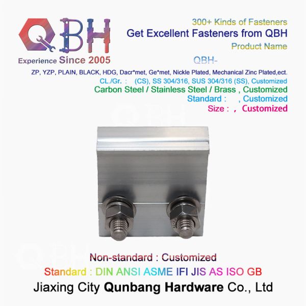 Stainless Steel Solar Panel Roof Clamps Photovoltaic Support Accessories General Purpose Hardware