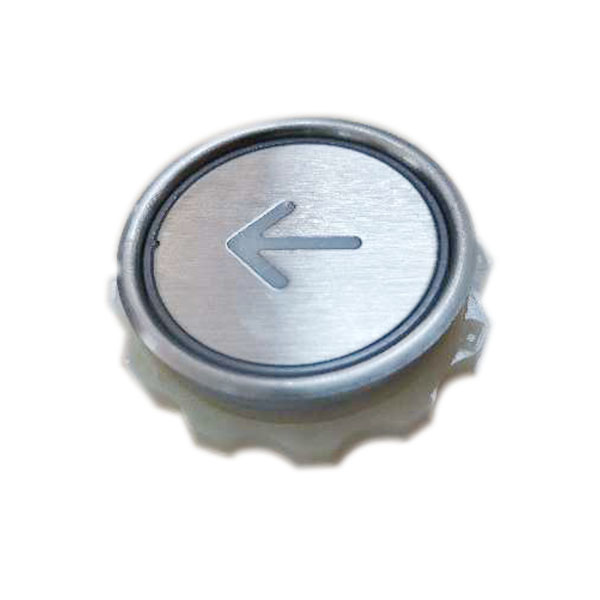 Stainless Steel Touchless Elevator Button with DC24V/12V and 0.3-0.6mm Operation Distance