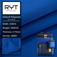 tela durável de pano de Oxford do poliéster do PVC 1800D para sacos das sapatas