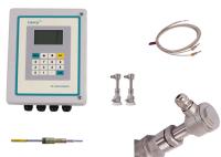 Compteur de débit liquide ultrasonique d'insertion pour DN65-6000