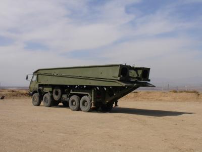 Total Weight 32t mobile bridge military Outline Dimension (L×W×H) 13m×3.32m×3.6m
