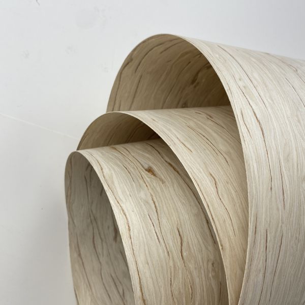 Factory price reconstituted wood veneer/recon veneer Birch Burl 640mm * 2500mm 0.45mm artificial engineered wood veneer