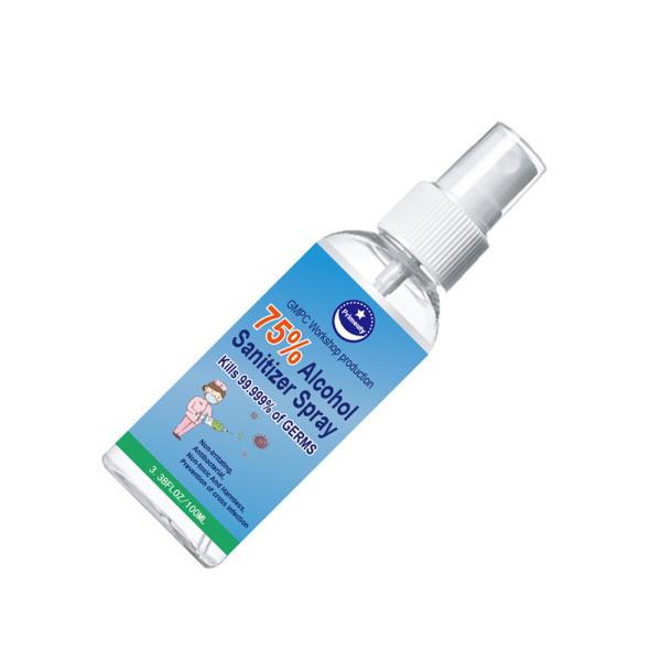 Anti - Coronavirus Alcohol Disinfectant Spray Waterless 75% Alcohol Aerosol