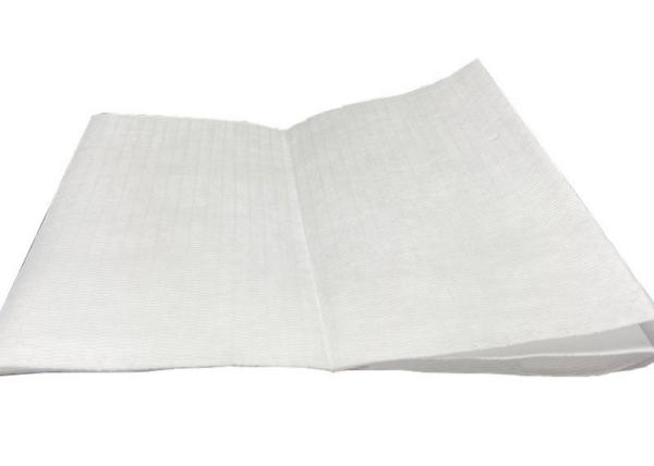 White Melt Blown Cloth Fluffy Structure Light Weight For Thermal Material