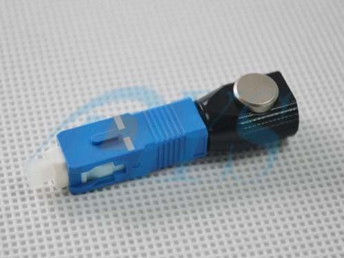 FC / SC Plastic / Metal Fiber Optic Adapter Ceramic Sleeve For Network Project