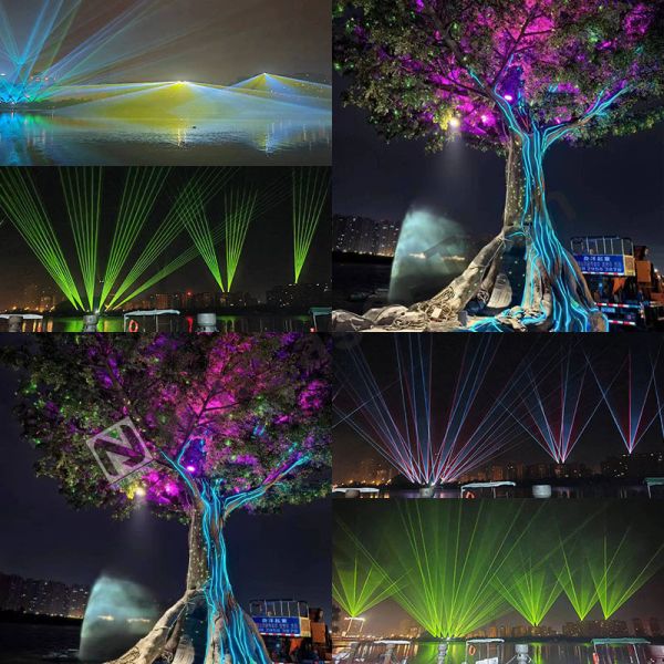 532 Nm Wavelength Animation Laser Light with Class IIIa Certification